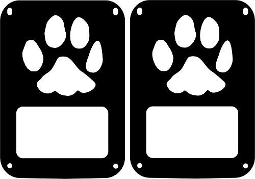 Cuztom Tuning Pair of L Style Sport Real Carbon Fiber Eyelid Eyebrow Compatible with BMW 2010-2016 F10 523I 528I 535I 550I M5