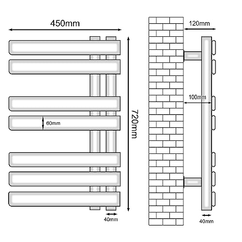 Scaldasalviette Elettrico, Termostato WiFi Smart