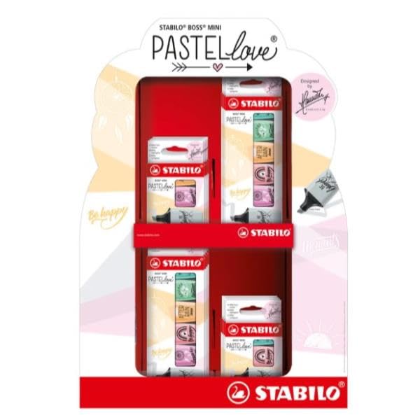 Schulausrüstung Marke STABILO Modell ESP72 STABILO BOSS MINI PASTELLOVE