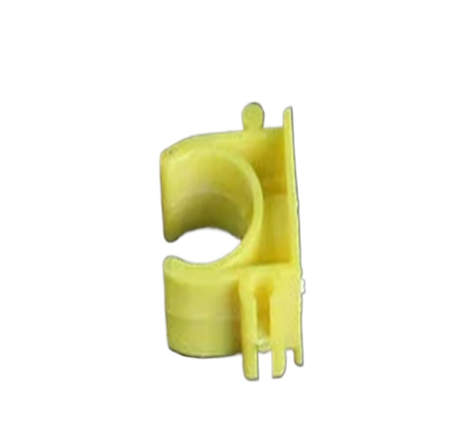 Plastic Clamps， Brake Pipe Clips wat Pack of 10 PVC Clamps 16-32mm Multicolor(16mm Yellow)