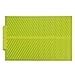 MAGT Universale Mat scolapiatti, Rettangolo Silicone Scarico Mat Scheda da Lavello, Essiccazione di vasellame Pad Resistente al Calore Vassoio Antiscivolo (Colore : Verde)