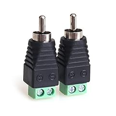 Solder free RCA Male-2pack