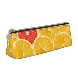 Fermeture éclair lisse : la fermeture éclair de première classe assure une ouverture et une fermeture fluides. Cette élégante trousse d'été au citron peut fonctionner avec la fermeture éclair en douceur, gardant vos articles élégants. Convient pour les garçons, les filles, les étudiants du collège, les adultes et les fournitures de bureau.