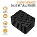 Racewill 4 Pack Solid Rubber Auto Lift Pads, Anti-Skid Lift Block Spacer Pad for Car Lifts, Jacks and Racks, 3000lbs Loading Capacity, 6-1/3