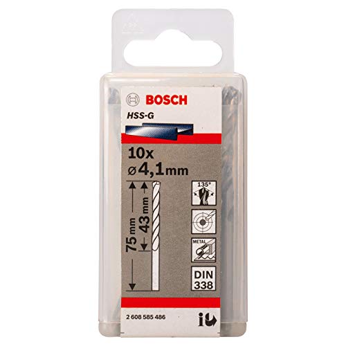 Bosch Accessories Professional Metallbohrer HSS-G geschliffen (2 Stück, Ø 3,3 mm)