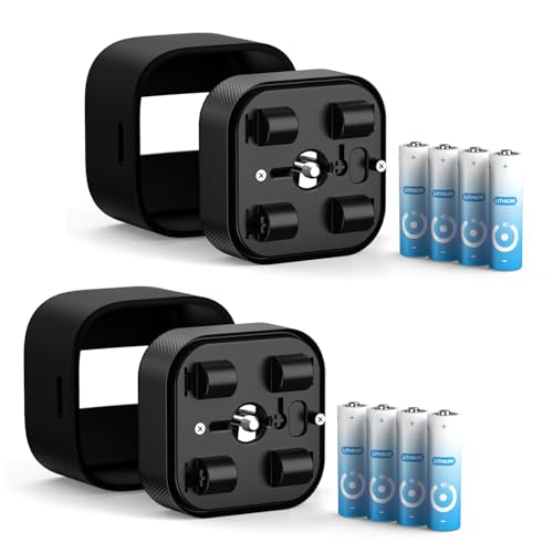 METACUCU 2 Pack Waterproof Battery Extension Pack Compatible with Blink