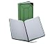 Boorum & Pease Canvas Account Book, Record, 16 Lb., 12 1/2 x 7 5/8-Inches, 150 Pages, Olive Green (67 1/8-150-R)
