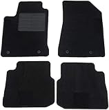 carmats Tappetini auto compatibili con Delta III 2008-2014, Velluto Nero...
