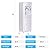 COSTWAY Water Cooler Dispenser for 3-5 Gallon Bottle, Top Loading Hot and Cold Water Dispenser with Storage Cabinet, Child Lock, Water Cooler with Compression Refrigeration Technology, White