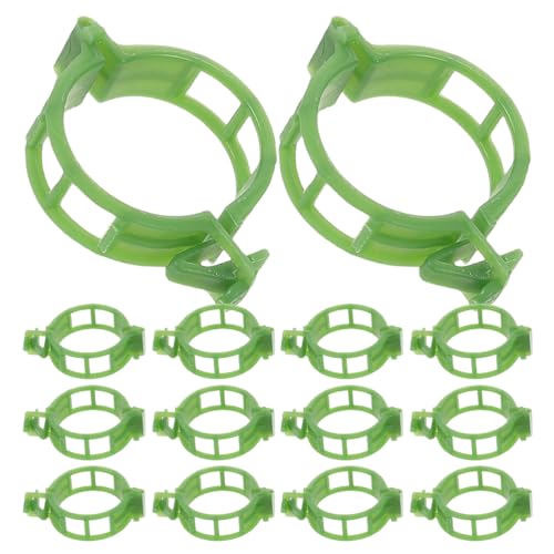 CIMAXIC 200 Pinzas de Soporte para Plantas: Pinzas para Tomates trepadores - Abrazaderas Reutilizables para jardín, hortalizas, invernaderos y Uso Exterior