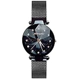 Feature: Klassisch, schönes Zifferblatt-Design, voller eleganter und lebendiger Elemente, sehr stilvoll und romantisch. Diese Uhr verfügt über ein hochwertiges Edelstahlarmband für eine einfache und praktische Verwendung. Diese Uhr eignet sich hervorragend für den täglichen Gebrauch und macht Sie zum leuchtenden Stern bei allen Gelegenheiten.