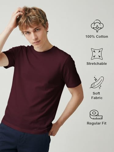 Image of INDISSH T-Shirt for Man | Regular and Plus Size Upto 7XL | Cricket Graphic Printed | Round Neck Cotton Fabric Regular fit Casual T-Shirt for man - RNM-Hitman-PAR