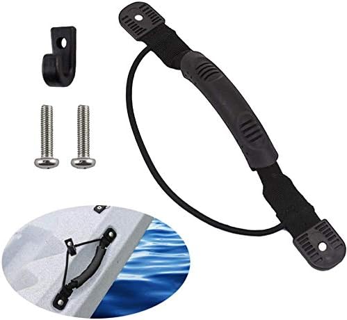 Miniatura 6 de MOPHOEXII Asas de transporte para kayak, canoa y barco, asas de transporte con tornillos para kayak oceánico, emoción, kayaks, equipaje