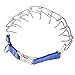 GAITY PET Dog Prong Collar Training Metal Gear Pinch Collar for Dogs, Stainless Steel with Silver Plating, Easy-On Plated Adjustable Training Dog Collar for Medium Large Dogs, Blue
