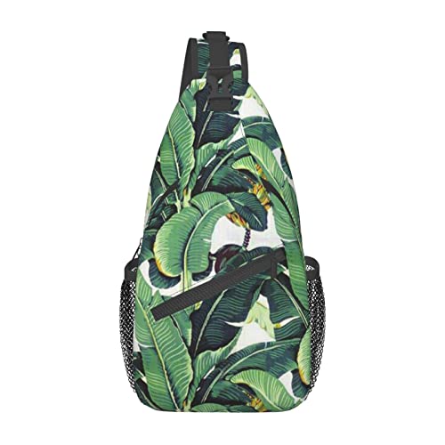 Sac de poitrine tropical pour voyages et trajets quotidiens des hommes