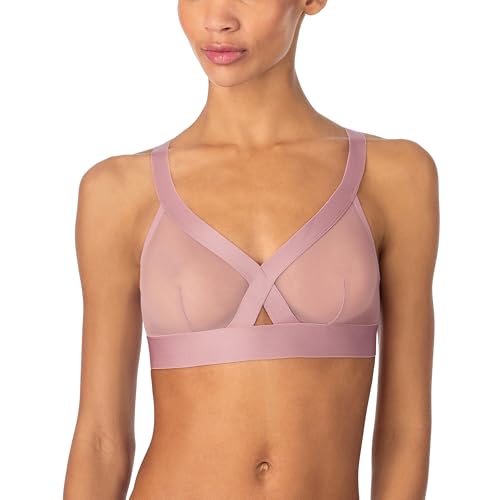 Image of DKNY Women's Sheers Wirefree Softcup Bralette Bra