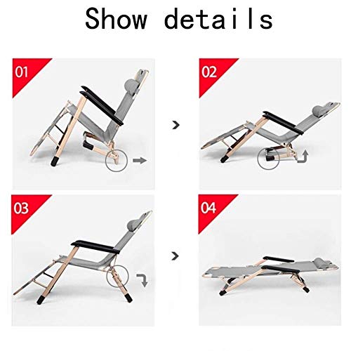 Chaise de jardin grise 2 positions en métal résistante