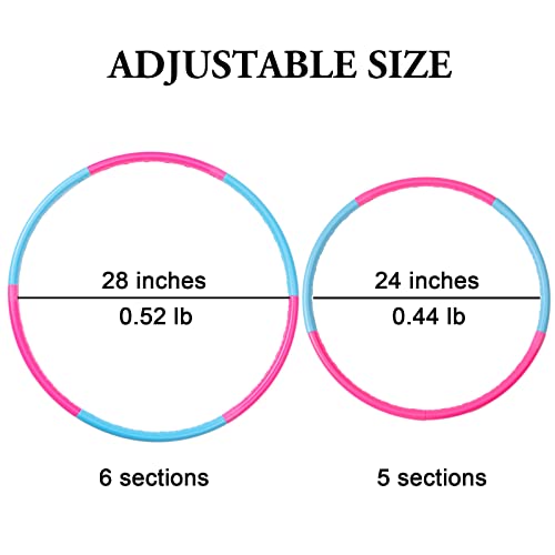 Liberry UNKNOWN Kids Exercise Hoop, Detachable & Size Adjustable Toy Hoop thumb #1