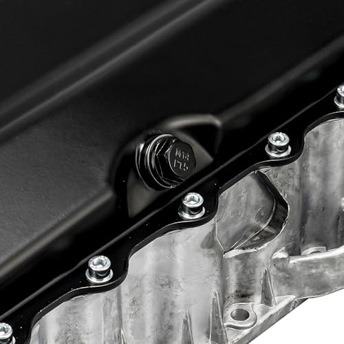 Image of KAX 264-726 Engine Oil Pan Fit for Volkswagen Jetta 2011-2015, with Drain Plug