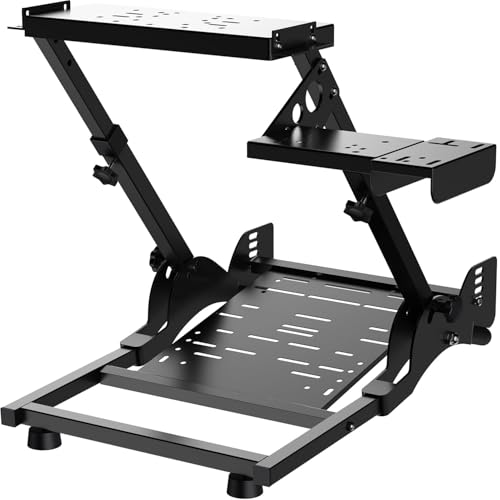 Image of Playtastic PXN-A10 Steering Wheel Stand, Foldable Racing Wheel Mount, Adjustable