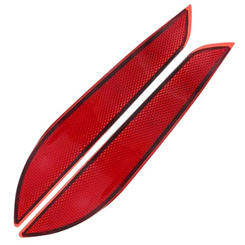 Aynaxcol 2Pcs 84037296 Red Rear Bumper Reflector Light Left Right Side, Replacement for Chevrolet Cruze Diesel 2017 Cruze L 2016-2019, Replaces 84037297