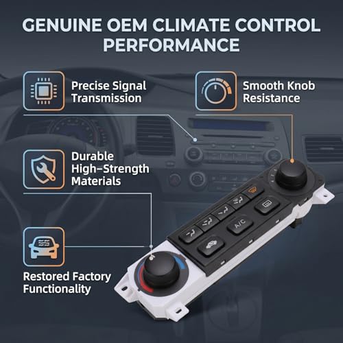 Module de commande de climatisation Odyssey résout panne chauffage panneau CVC