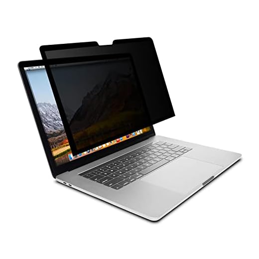 MOSISO 13 Inch Laptop Privacy Filter, Anti-Glare Scratch-Proof Screen Protector Compatible with 2020-2010 MacBook Air/Air Retina, 2020 2019 2018 2017 2016 MacBook Pro 13/2015-2012 MacBook Pro Retina