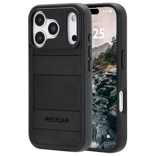 Image of Pelican Protector iPhone 17 Pro Case - Compatible with MagSafe- Black
