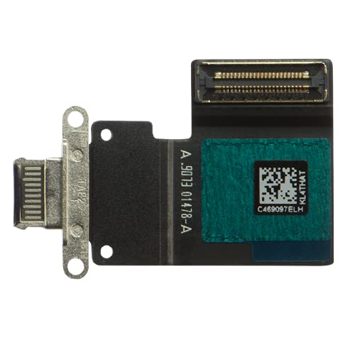 Tphaelay Dock Connector Replacement For Ipad Pro 11 Inch 2018 A1979 A1980 A2013 A1934 | Ipad Pro 12.9 Inch 3Rd 2018 A1876 A1895 A1983 A2014 Charging Port Assembly Flex Cable(Black) #TOP2