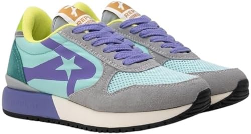 REPLAY Women's Gws9o .000.c0001t Trainers, 976 Grey Green, 8 Women