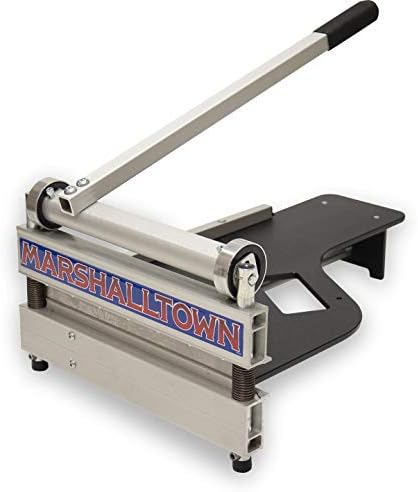 MARSHALLTOWN Ultra-Lite Flooring Cutter 13", Cuts Vinyl Plank, Laminate, Engineered Hardwood, Siding, and More - Honing Stone Included, Made in the USA