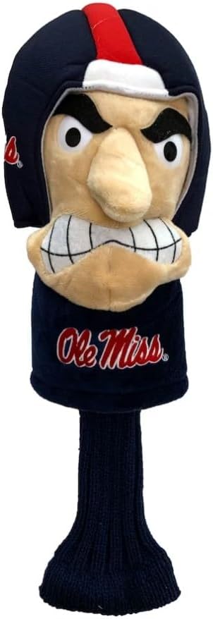 NCAA Ole Miss Rebels Mascot Golf Driver Headcover