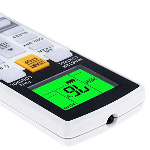 Replacement For Fujitsu Air Conditioner Remote Control For Model Asu7Rlf1 Aru7Rlf Asu9Rlf1 Asu12Rlf1 Asu9Rl2 Asu12Rl2 Asu9Rls Asu12Rls2 Asu9Rls2 Auu7Rlf(Display In Fahrenheit) #TOP4