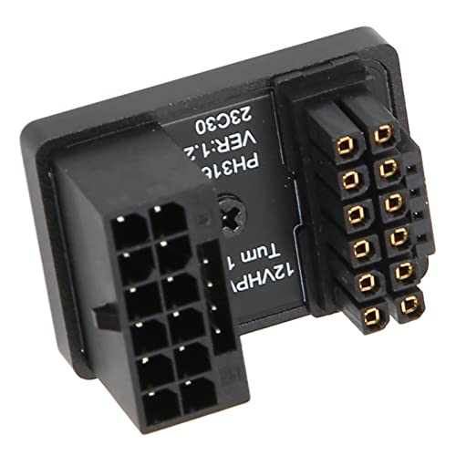 Adaptador PCIe ATX de 16 Pines Zunate para solucionar dobles de cables GPU de 600W 5
