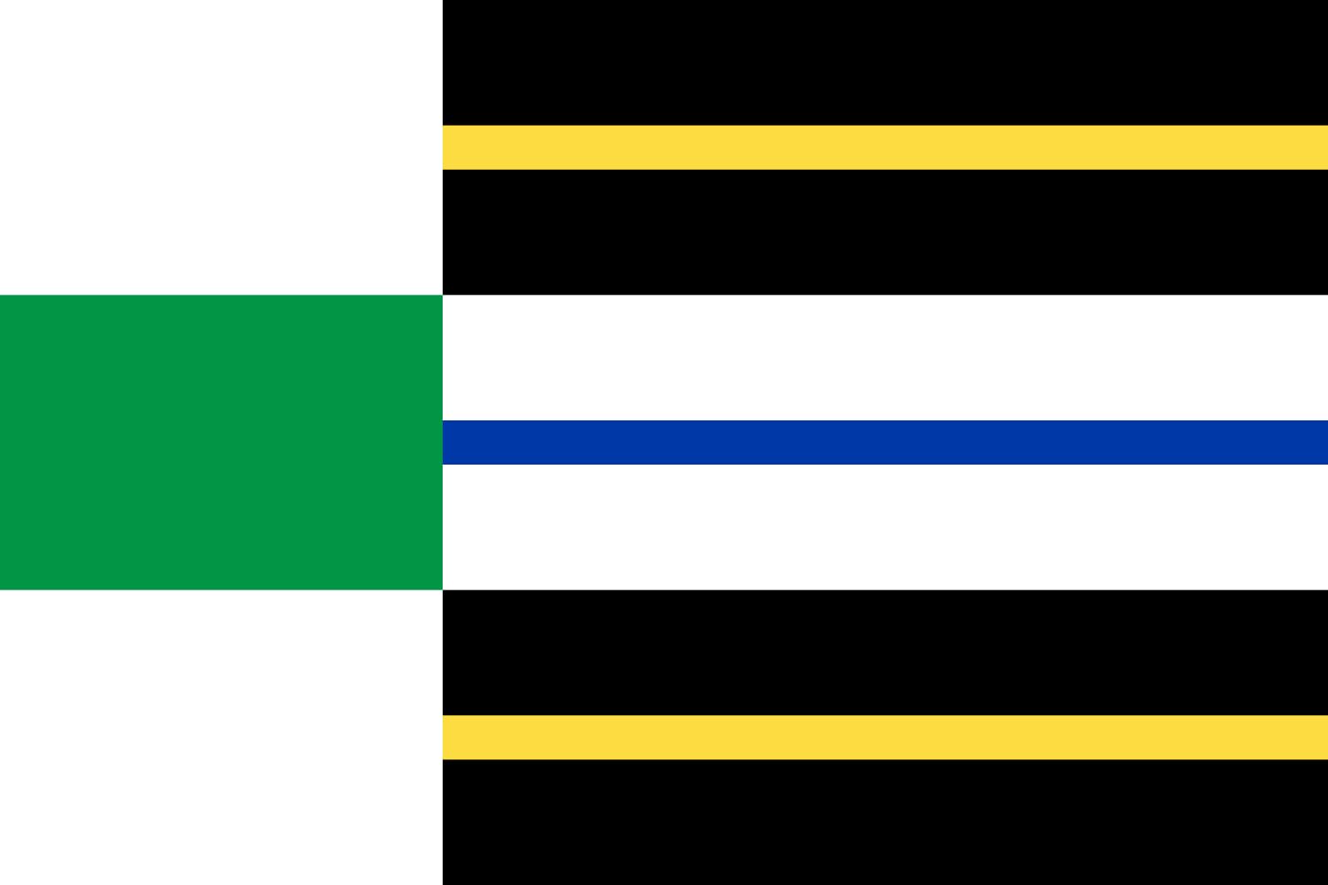 Drapeau Large Stadskanaal pavillon municipal néerlandais grand format pour mât extérieur