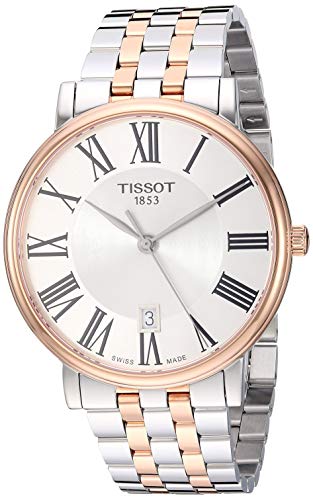 Tissot Unisex Carson Swiss Quartz Stainless Steel Dress Watch (Model: T1224102203300)