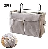 1. Dickes Material Filz - aus dicken Filz mit exquisiter Verarbeitung, weicher Note und sehr langlebig.Hochwertige dicker Filz Nachttasche wird Einzelteil sicher halten, die Nacht Caddy macht nicht einfach mit schweren Gegenständen im Schwanz entgleiten.