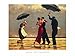 1art1 Jack Vettriano - Der Singende Butler I Poster Kunstdruck 50 x 40 cm
