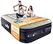 Dr. air Queen Air Mattress with Built-in Pump, 18" Raised Blow Up Mattress, 800 lbs Max Honeycomb Air Bed, 48Hr Leak-Proof Test, 3min Inflatable Mattress for Home, Guests, Camping, Colchones inflables