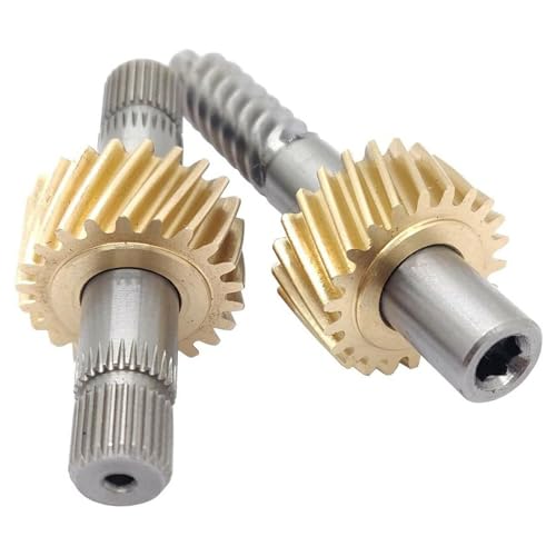 Image of Convertible Top Latch Motor Gear Kit, Replacement Skylight Worm Gear Combination, Compatible with BMW E36 E46 E64 1993-2005 Convertible, 67618370816