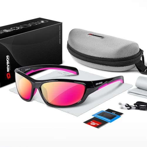 Image of RIVBOS Sunglasses for Men Women Polarized UV Protection Sports Fishing Driving Shades Cycling RB833