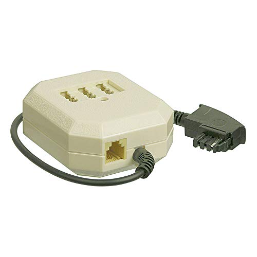 PerfectHD Adaptador TAE | Conector TAE-F a 3 x TAE-NFF hembra Cover