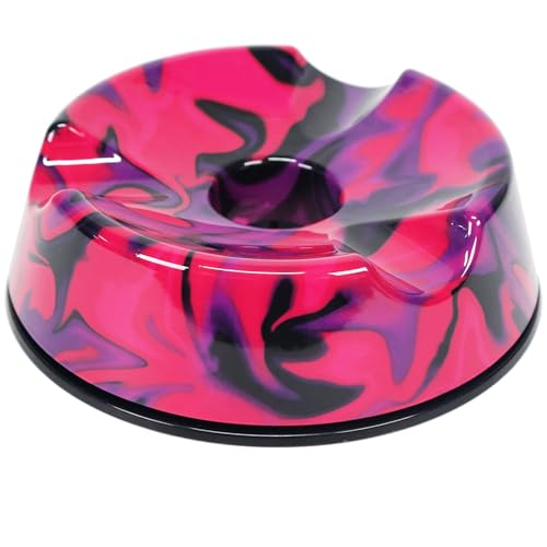 DREAMZA Bowling Ball Spinner - Smooth Rotating Bowling Ball Cup Stand with Non-Slip Base, Scratch-Free & Silent Spin Bowling Balls Holder, Ideal Bowling Accessories for Men & Women