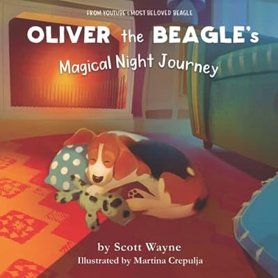 Oliver the Beagle's Magical Night Journey