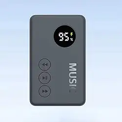 Receptor Bluetooth 5.3 2 em 1, transmissor LED, adaptador auxiliar Bluetooth para carro, transmissor de áudio sem fio para alto-falantes de TV, suporta cartão TF MicroSD para reproduzir música