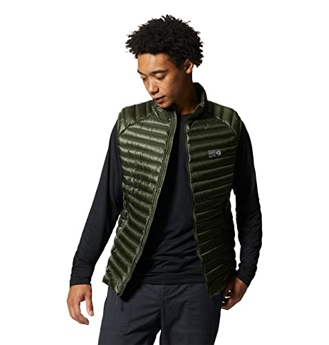 Image of Mountain Hardwear Men's Ghost Whisperer /2 Vest for Climbing and Backpacking | Ultralight, Insulated, and Water-Resistant