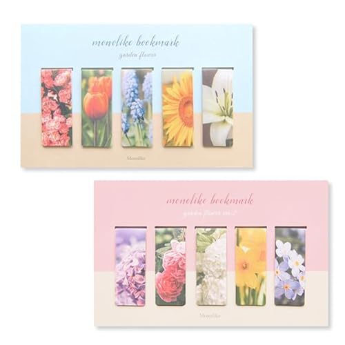 mCN }Olbg  K[f t[ Garden flower Bookmarks 10 Zbg}OlbgubN}[N