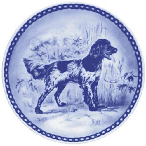 Munsterlander Small Dog Porcelain Plate For all Dog Lovers Size 7.61 inches