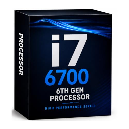 Image of i7-6700 Desktop Processor with Fan 4 Core 8 Thread LGA 1151