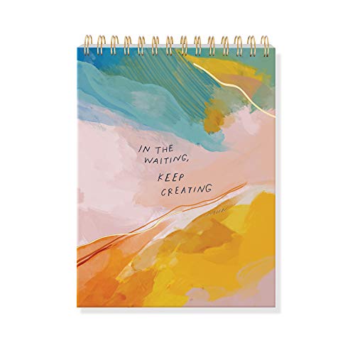 Carnet de croquis rigide Fringe Studio Keep Creating avec papier de qualité
